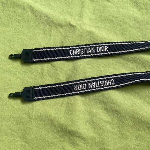 NWOT: Authentic Christian Dior Logo Shoulder Strap no ring - Picture 11 of 14